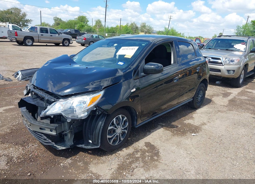 2021 MITSUBISHI MIRAGE CARBONITE EDITION/ES/LE VIN: ML32AUHJ3MH010770