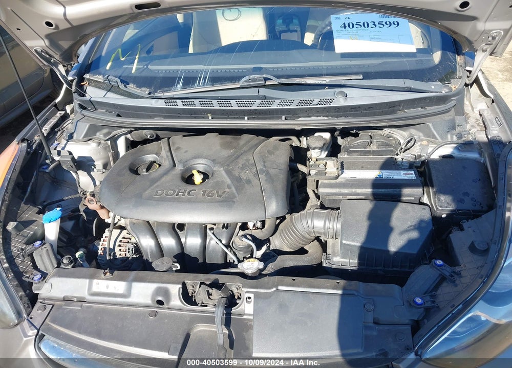 2013 HYUNDAI ELANTRA GLS VIN: 5NPDH4AE5DH258230