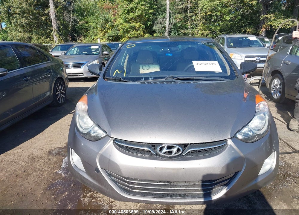 2013 HYUNDAI ELANTRA GLS VIN: 5NPDH4AE5DH258230