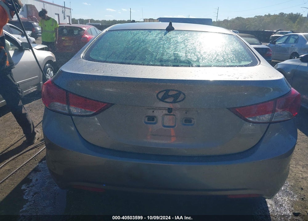 2013 HYUNDAI ELANTRA GLS VIN: 5NPDH4AE5DH258230