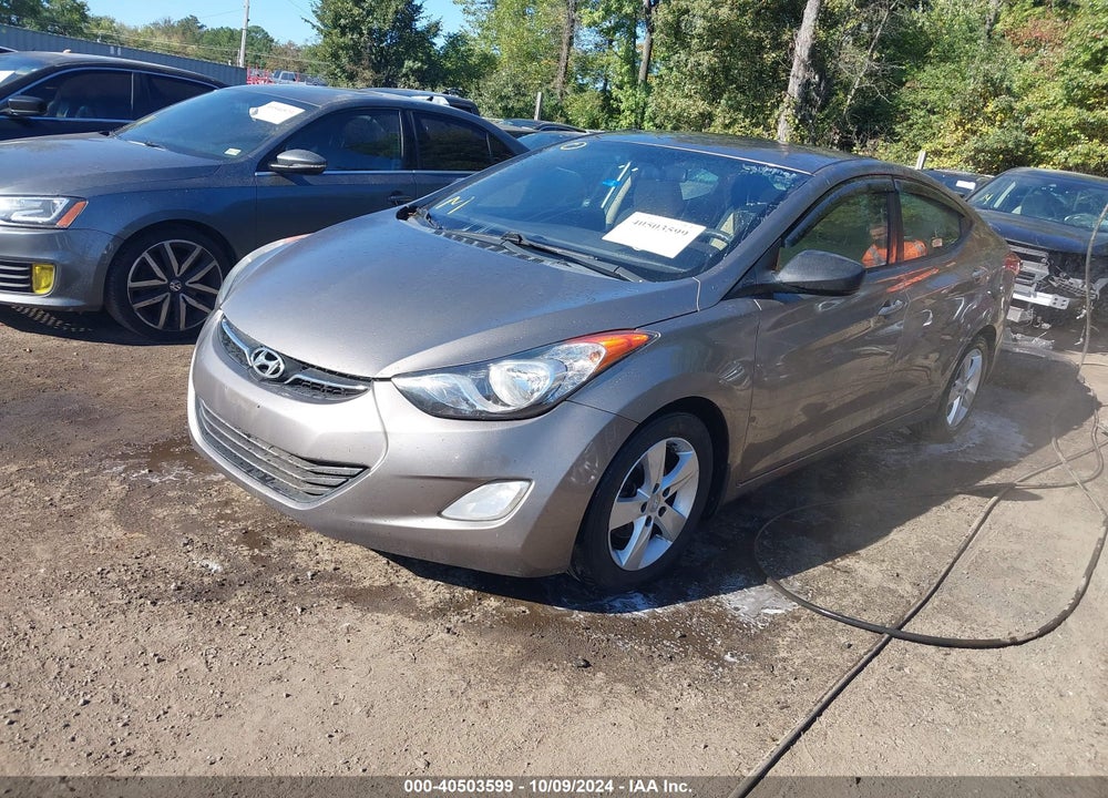 2013 HYUNDAI ELANTRA GLS VIN: 5NPDH4AE5DH258230