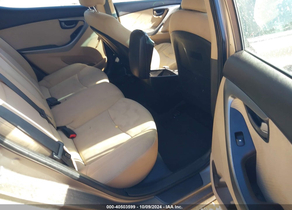 2013 HYUNDAI ELANTRA GLS VIN: 5NPDH4AE5DH258230
