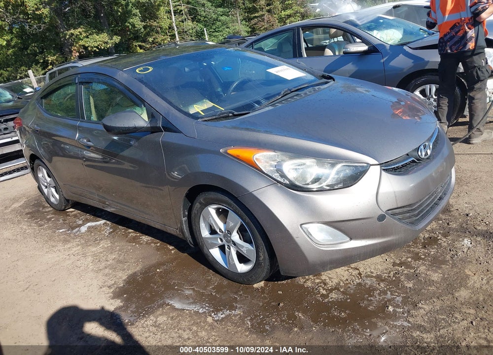 2013 HYUNDAI ELANTRA GLS VIN: 5NPDH4AE5DH258230