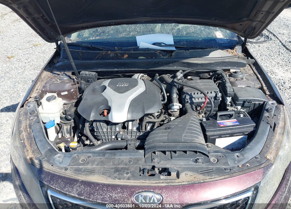2011 KIA OPTIMA EX TURBO VIN: KNAGN4A69B5138441