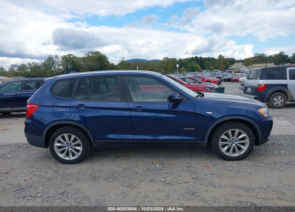 2013 BMW X3 XDRIVE28I VIN: 5UXWX9C50D0A28518