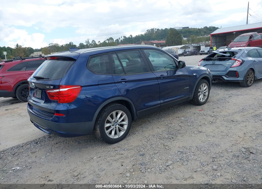 2013 BMW X3 XDRIVE28I VIN: 5UXWX9C50D0A28518