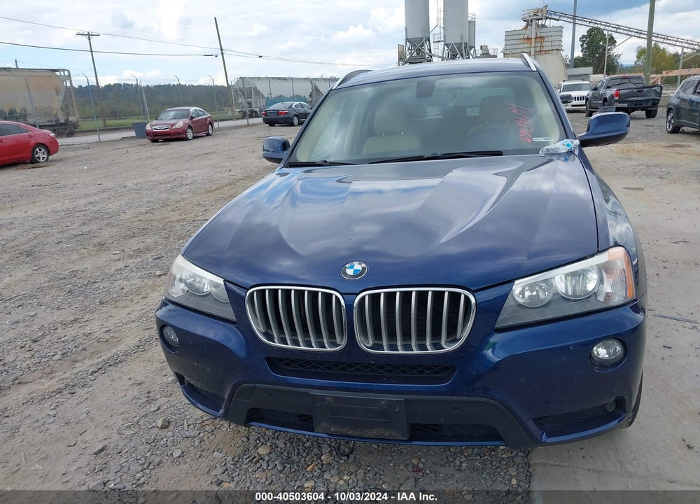 2013 BMW X3 XDRIVE28I VIN: 5UXWX9C50D0A28518