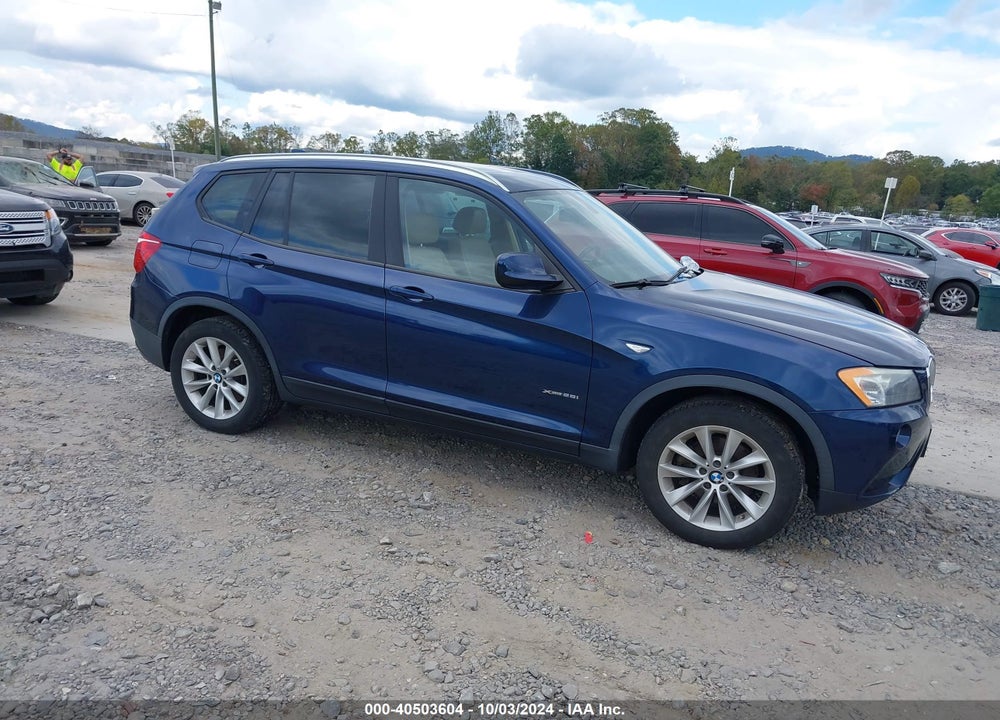 2013 BMW X3 XDRIVE28I VIN: 5UXWX9C50D0A28518