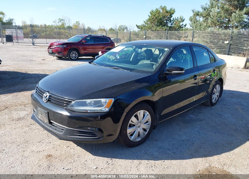 2012 VOLKSWAGEN JETTA 2.5L SE VIN: 3VWBP7AJ5CM111811