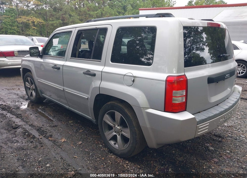 2009 JEEP PATRIOT LIMITED VIN: 1J4FT48B19D177879