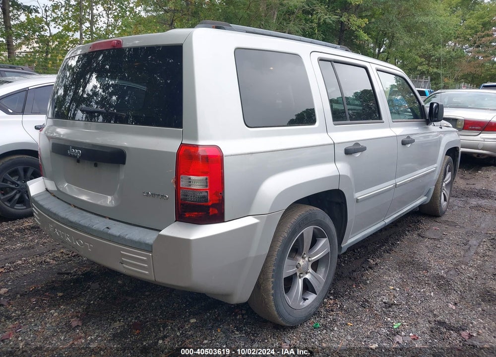 2009 JEEP PATRIOT LIMITED VIN: 1J4FT48B19D177879