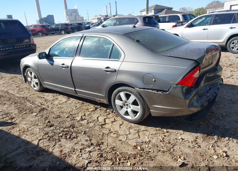 2012 FORD FUSION SE VIN: 3FAHP0HA8CR157278