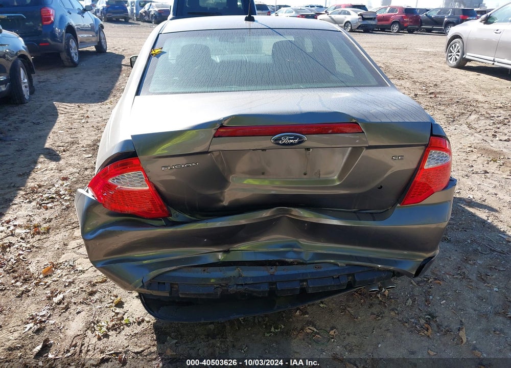 2012 FORD FUSION SE VIN: 3FAHP0HA8CR157278