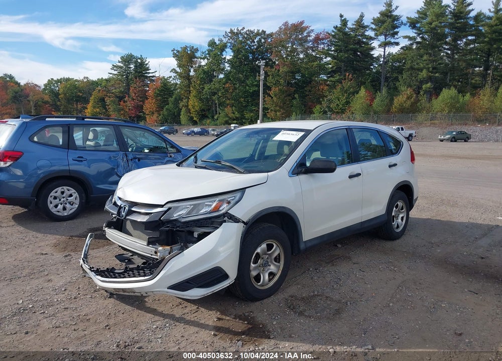 2016 HONDA CR-V LX VIN: 5J6RM4H33GL065400