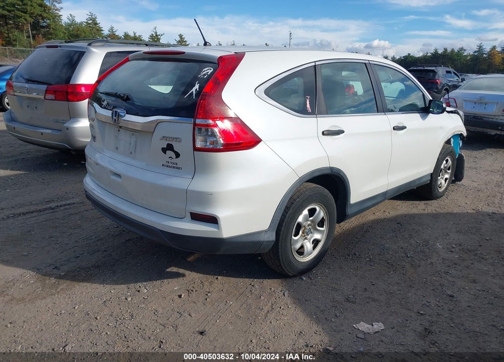 2016 HONDA CR-V LX VIN: 5J6RM4H33GL065400