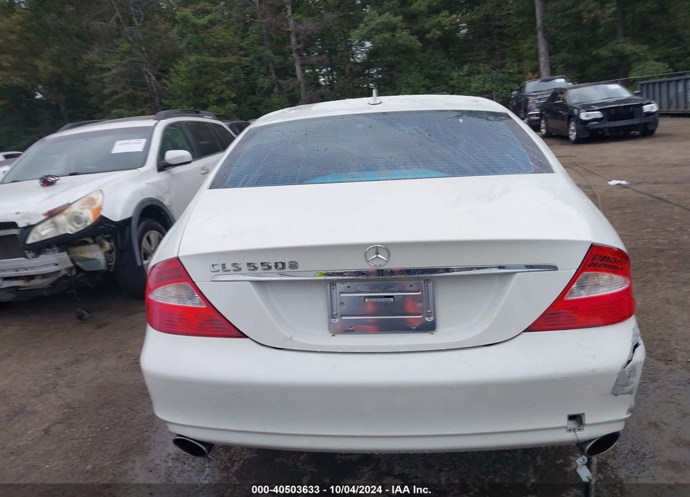 2007 MERCEDES-BENZ CLS 550 VIN: WDDDJ72X47A091351