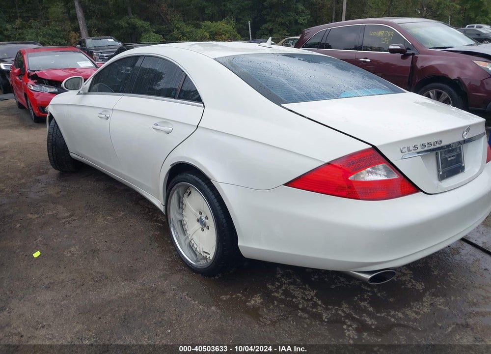 2007 MERCEDES-BENZ CLS 550 VIN: WDDDJ72X47A091351
