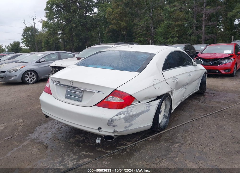 2007 MERCEDES-BENZ CLS 550 VIN: WDDDJ72X47A091351