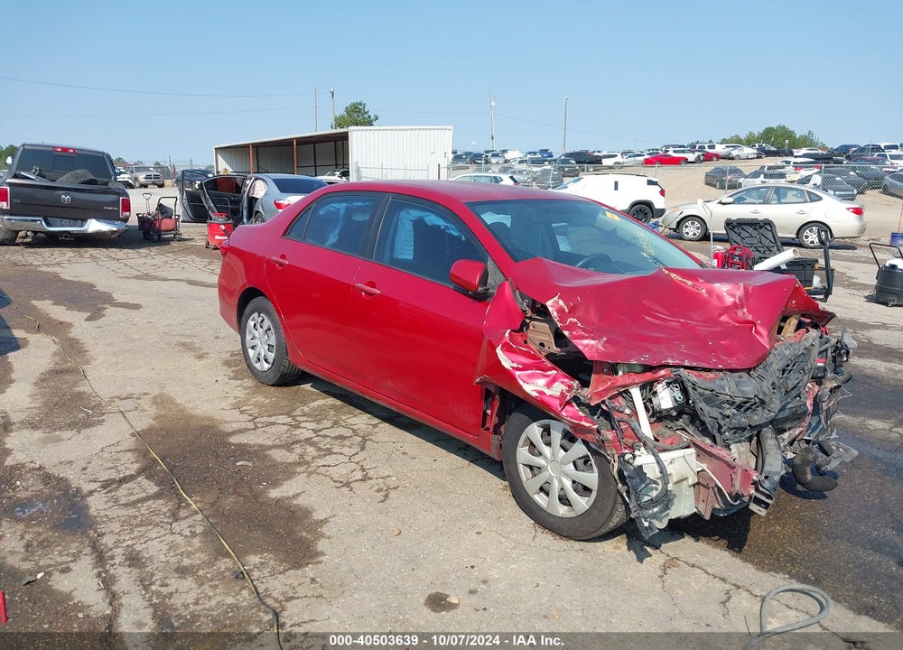2011 TOYOTA COROLLA LE VIN: 2T1BU4EE0BC567424