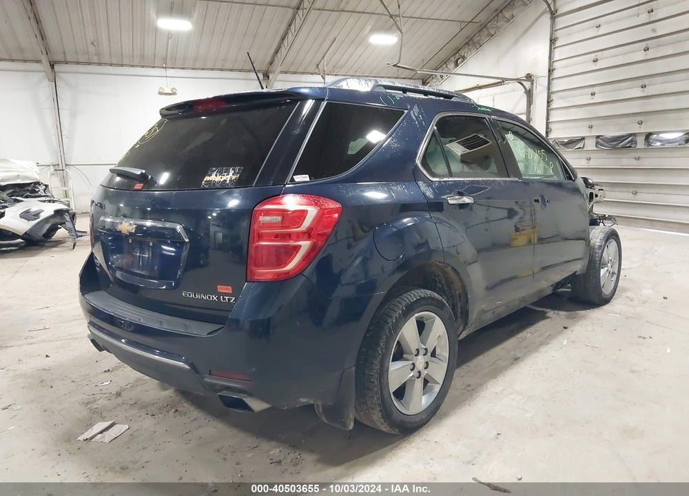 2016 CHEVROLET EQUINOX LTZ VIN: 2GNFLGE34G6295349