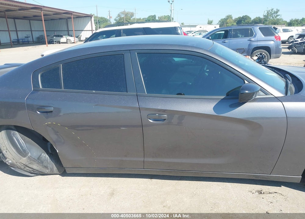 2022 DODGE CHARGER SXT RWD VIN: 2C3CDXBG8NH186219