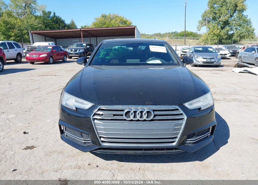 2017 AUDI A4 2.0T PREMIUM VIN: WAUENAF45HN035197