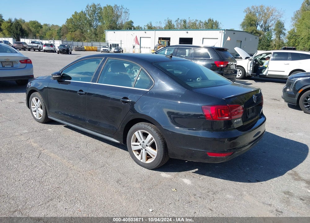 2014 VOLKSWAGEN JETTA HYBRID SEL VIN: 3VW637AJ8EM283430