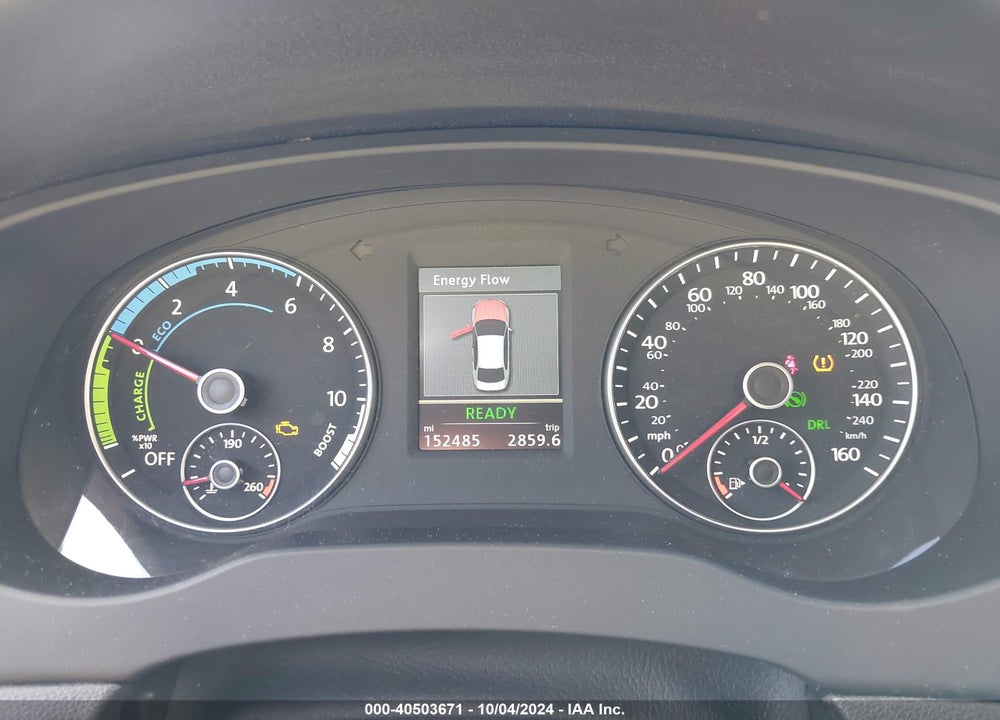 2014 VOLKSWAGEN JETTA HYBRID SEL VIN: 3VW637AJ8EM283430