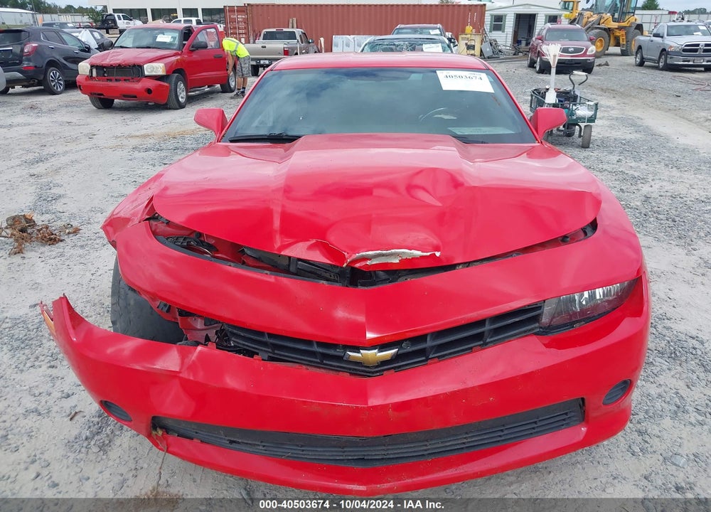 2015 CHEVROLET CAMARO 2LS VIN: 2G1FB1E33F9223511
