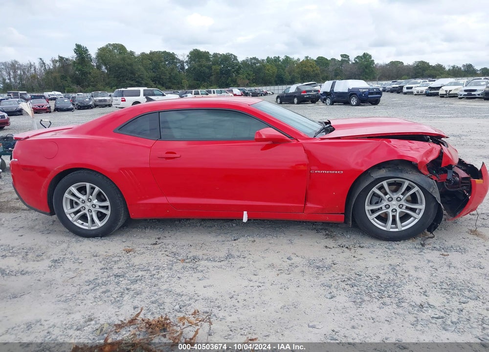 2015 CHEVROLET CAMARO 2LS VIN: 2G1FB1E33F9223511