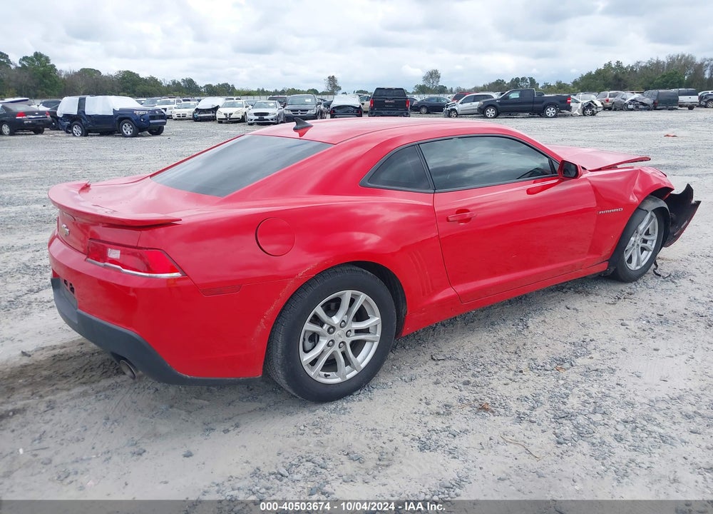 2015 CHEVROLET CAMARO 2LS VIN: 2G1FB1E33F9223511