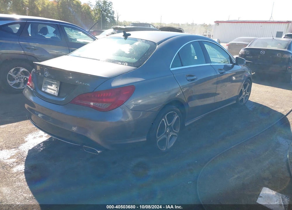 2014 MERCEDES-BENZ CLA 250 4MATIC VIN: WDDSJ4GBXEN148161