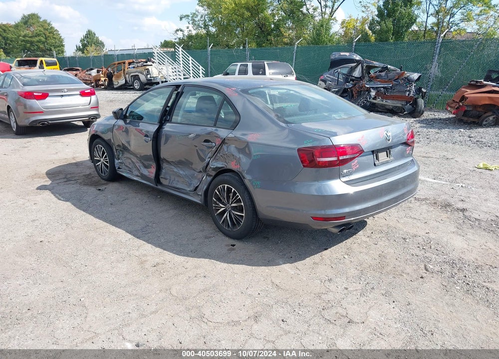 2018 VOLKSWAGEN JETTA 1.4T SE/1.4T WOLFSBURG EDITION VIN: 3VWDB7AJ0JM215997