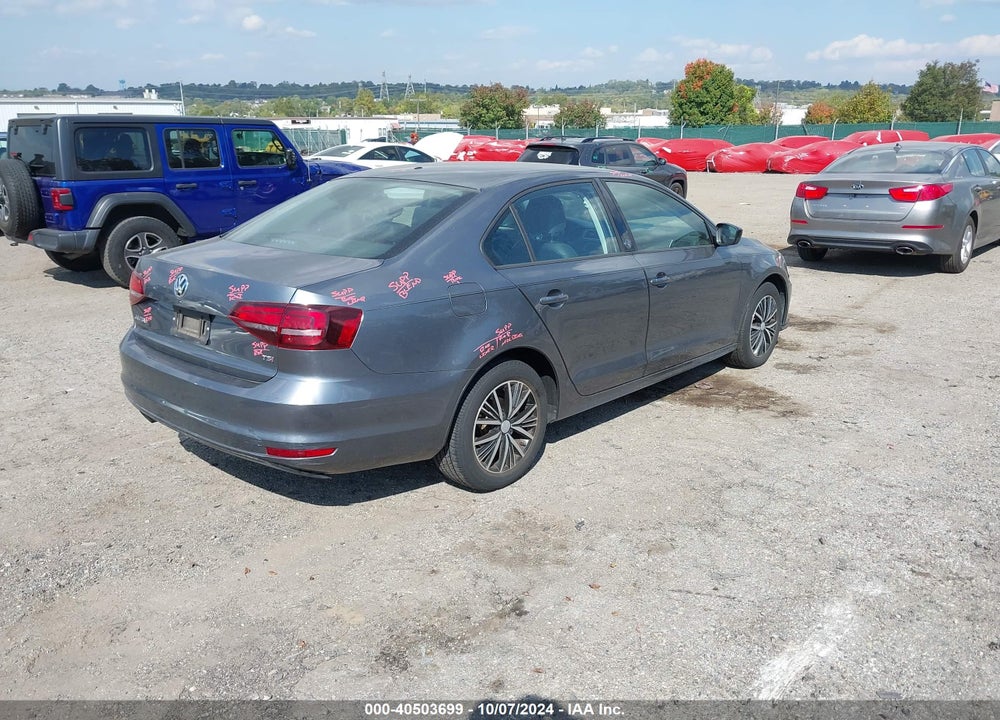 2018 VOLKSWAGEN JETTA 1.4T SE/1.4T WOLFSBURG EDITION VIN: 3VWDB7AJ0JM215997