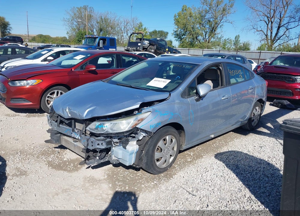 2018 CHEVROLET CRUZE LS AUTO VIN: 1G1BC5SM4J7151888