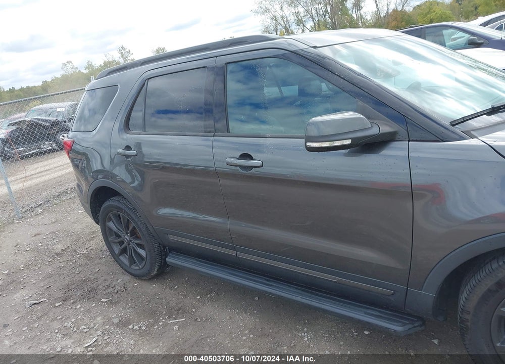 2017 FORD EXPLORER XLT VIN: 1FM5K7D86HGD95695