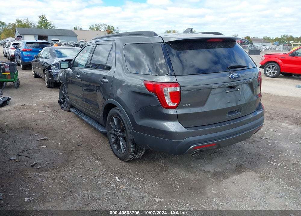 2017 FORD EXPLORER XLT VIN: 1FM5K7D86HGD95695