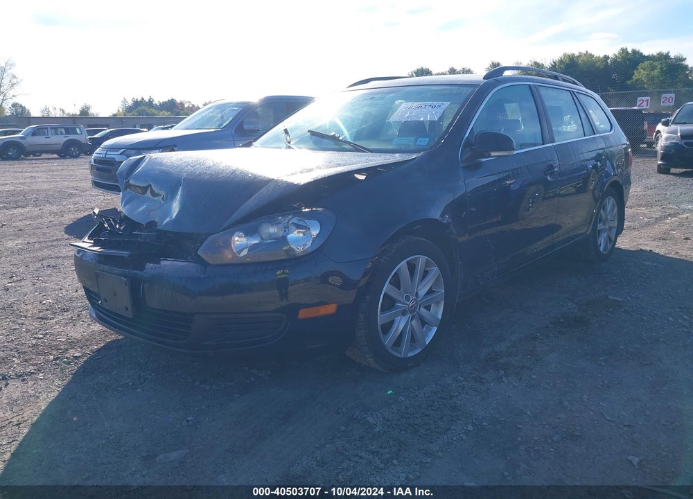 2013 VOLKSWAGEN JETTA SPORTWAGEN 2.5L SE VIN: 3VWPP7AJ8DM630505