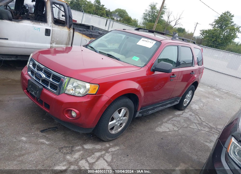 2009 FORD ESCAPE XLT VIN: 1FMCU93G29KA60180