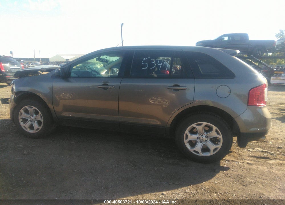 2013 FORD EDGE SEL VIN: 2FMDK4JC0DBC45344