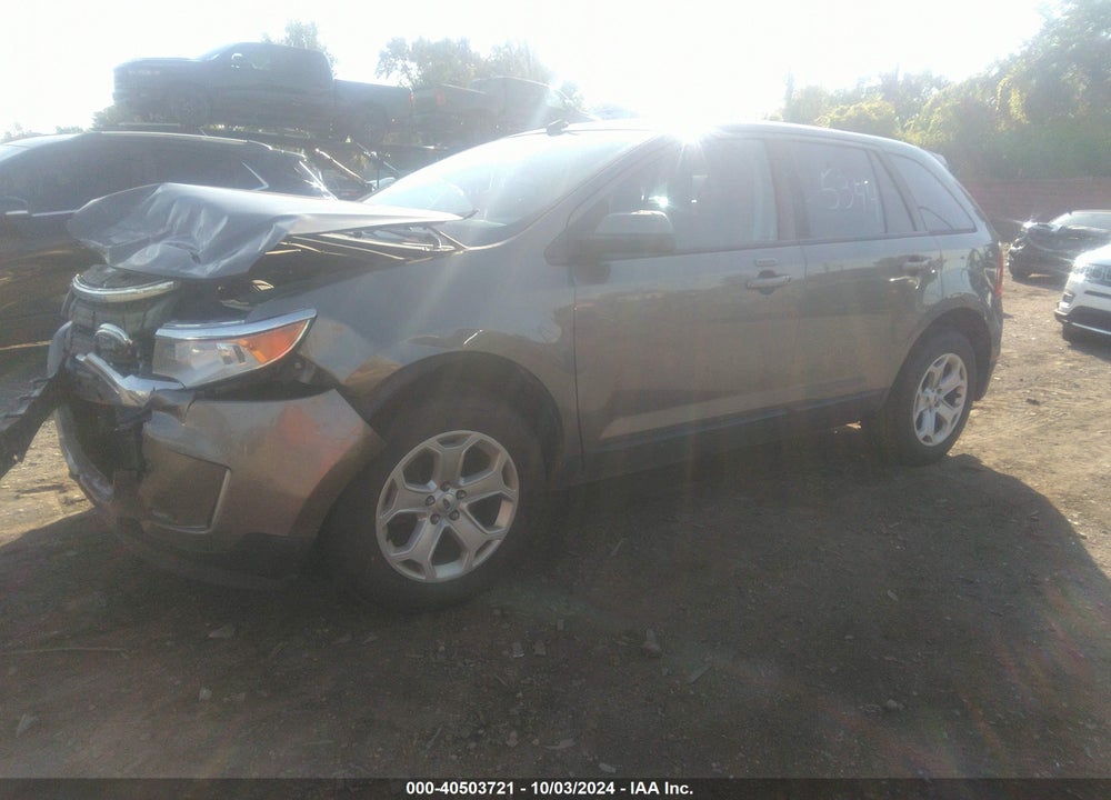 2013 FORD EDGE SEL VIN: 2FMDK4JC0DBC45344