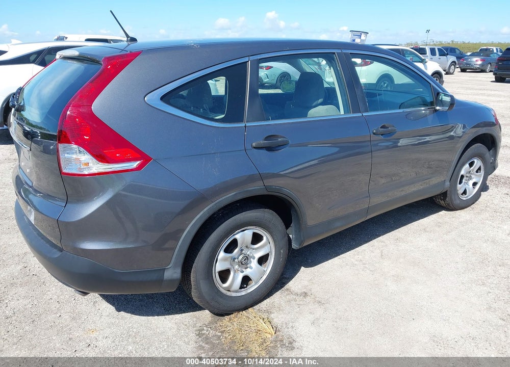 2013 HONDA CR-V LX VIN: 3CZRM3H33DG705625