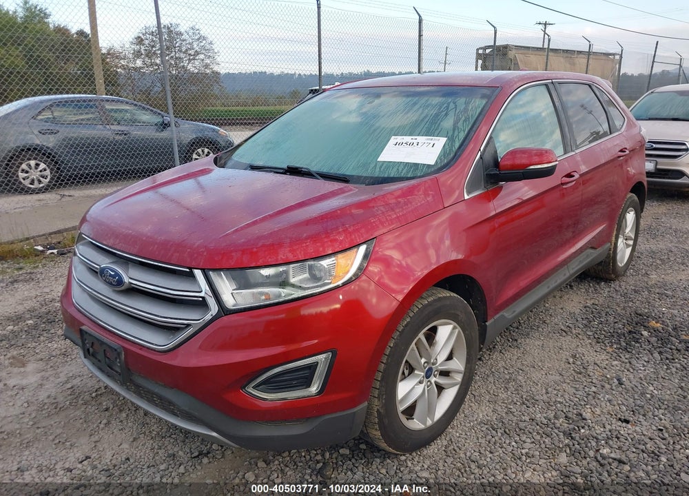 2016 FORD EDGE SEL VIN: 2FMPK4J97GBC39689
