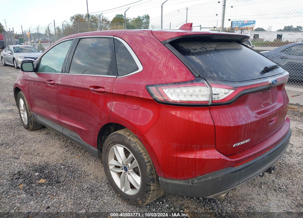 2016 FORD EDGE SEL VIN: 2FMPK4J97GBC39689
