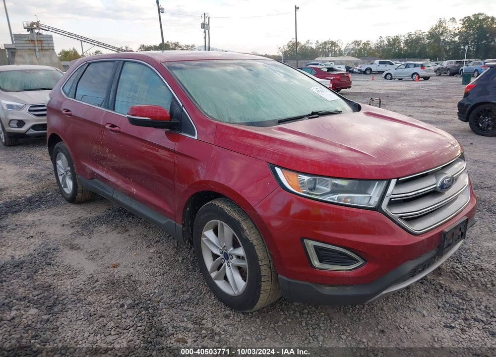 2016 FORD EDGE SEL VIN: 2FMPK4J97GBC39689