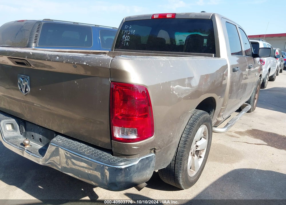 2010 DODGE RAM 1500 ST VIN: 1D7RB1CP2AS179248