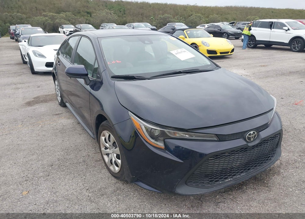 2022 TOYOTA COROLLA LE VIN: 5YFEPMAE4NP324066