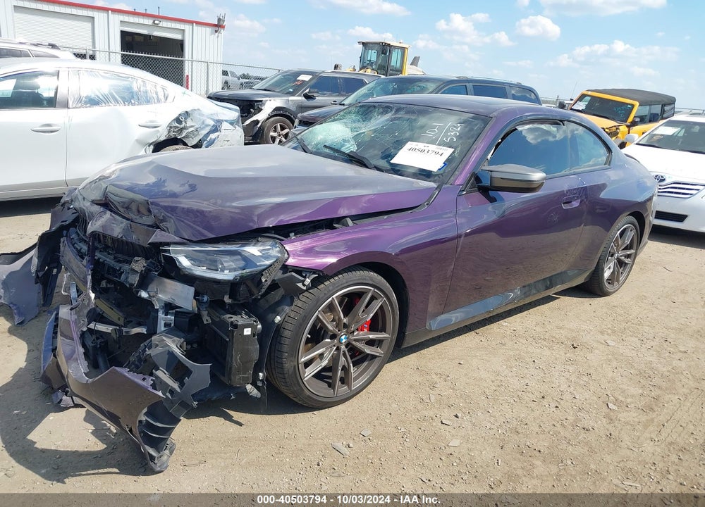 2022 BMW M240 VIN: 3MW53CM03N8C53459