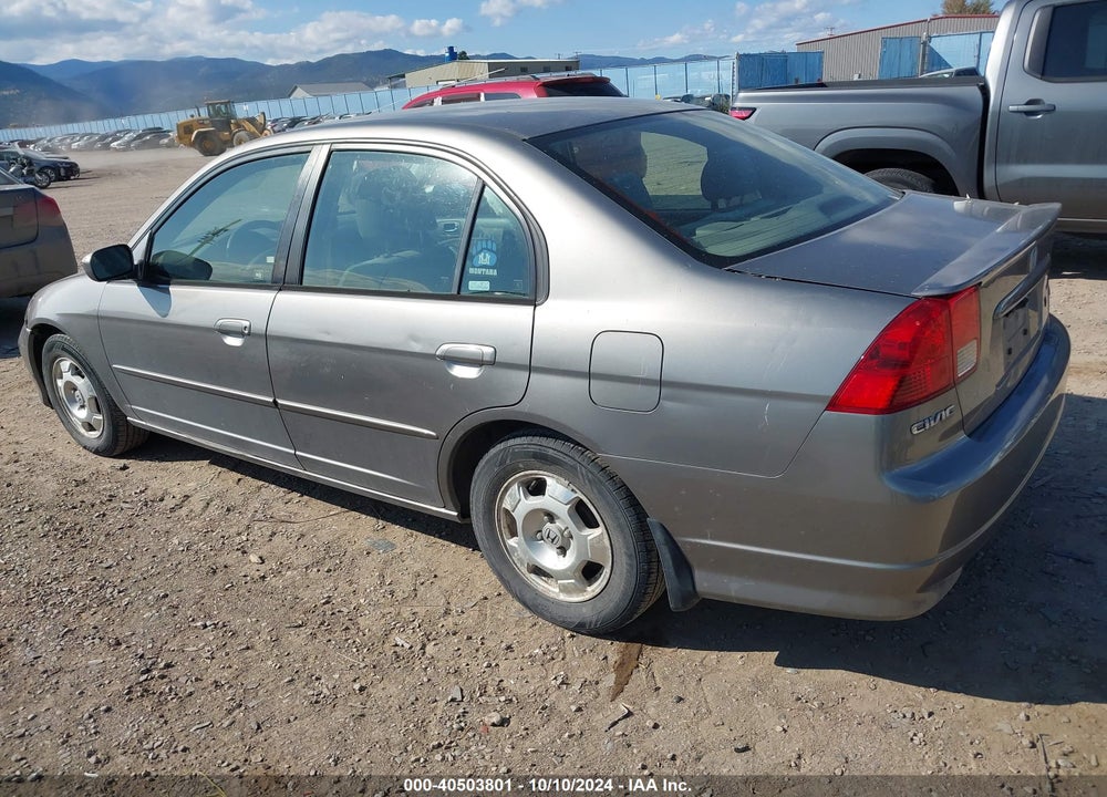 2004 HONDA CIVIC HYBRID VIN: JHMES96674S006841