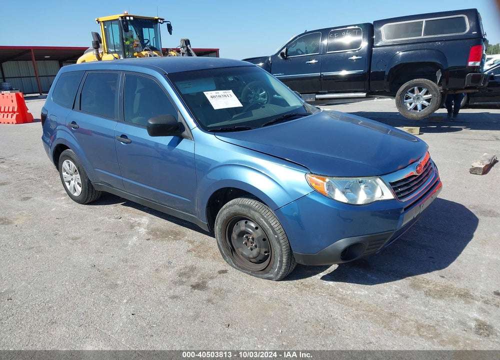 2009 SUBARU FORESTER 2.5X VIN: JF2SH61679H792882